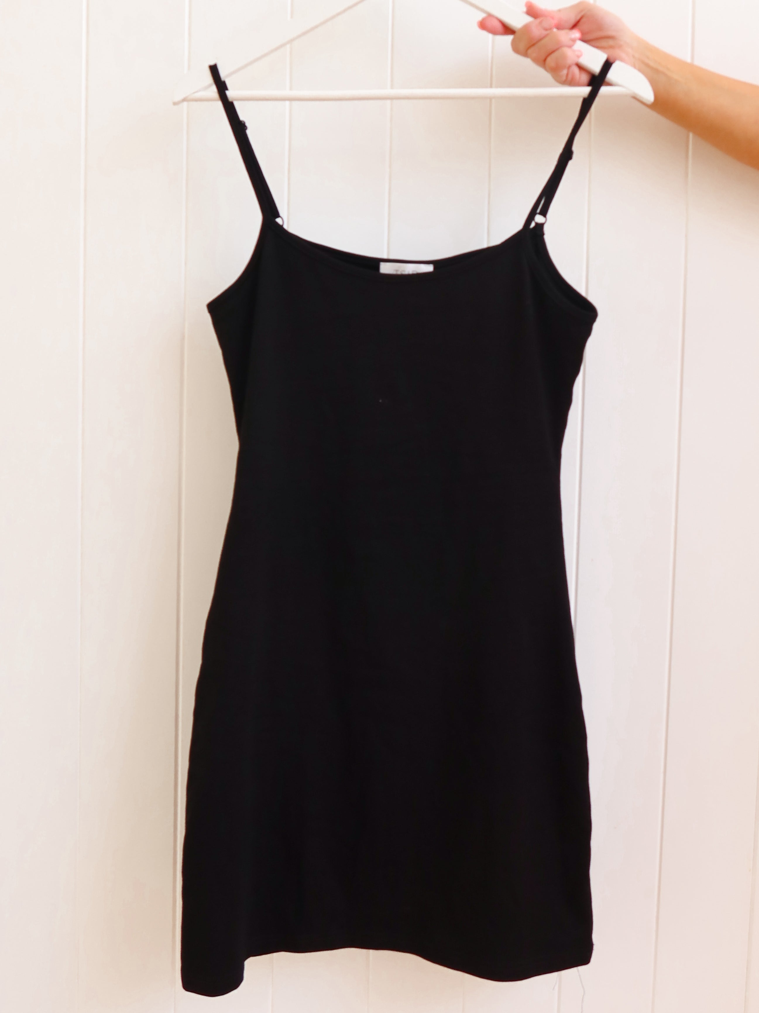 Martin Longline Singlet - Black
