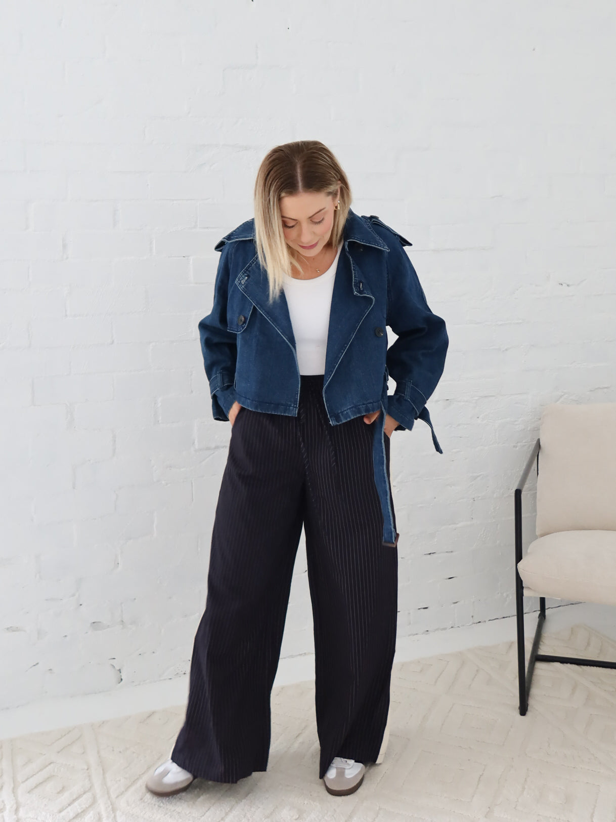 Hayes Jacket - Blue Denim
