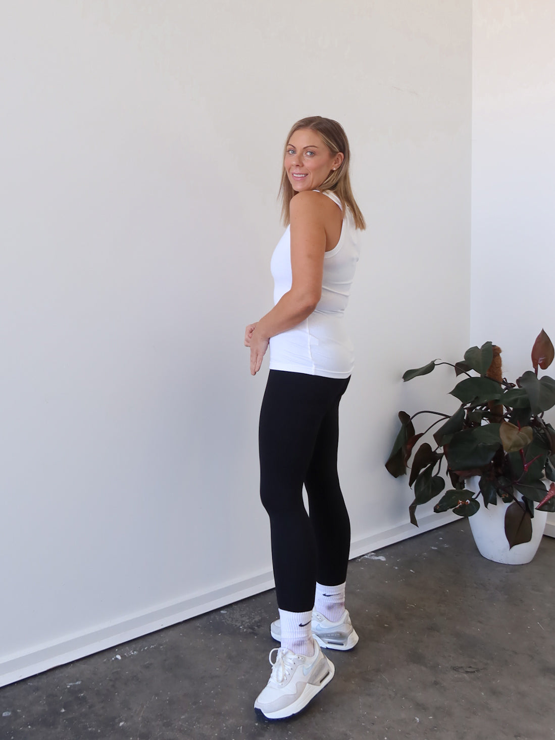 Charlee Tank - White