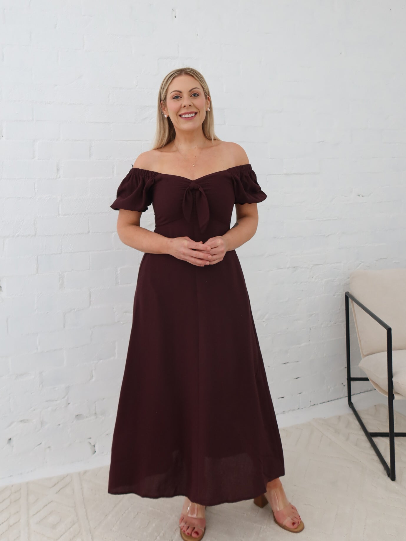 Estella Dress - Chocolate