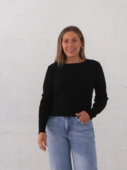 Lee Knit Top - Black