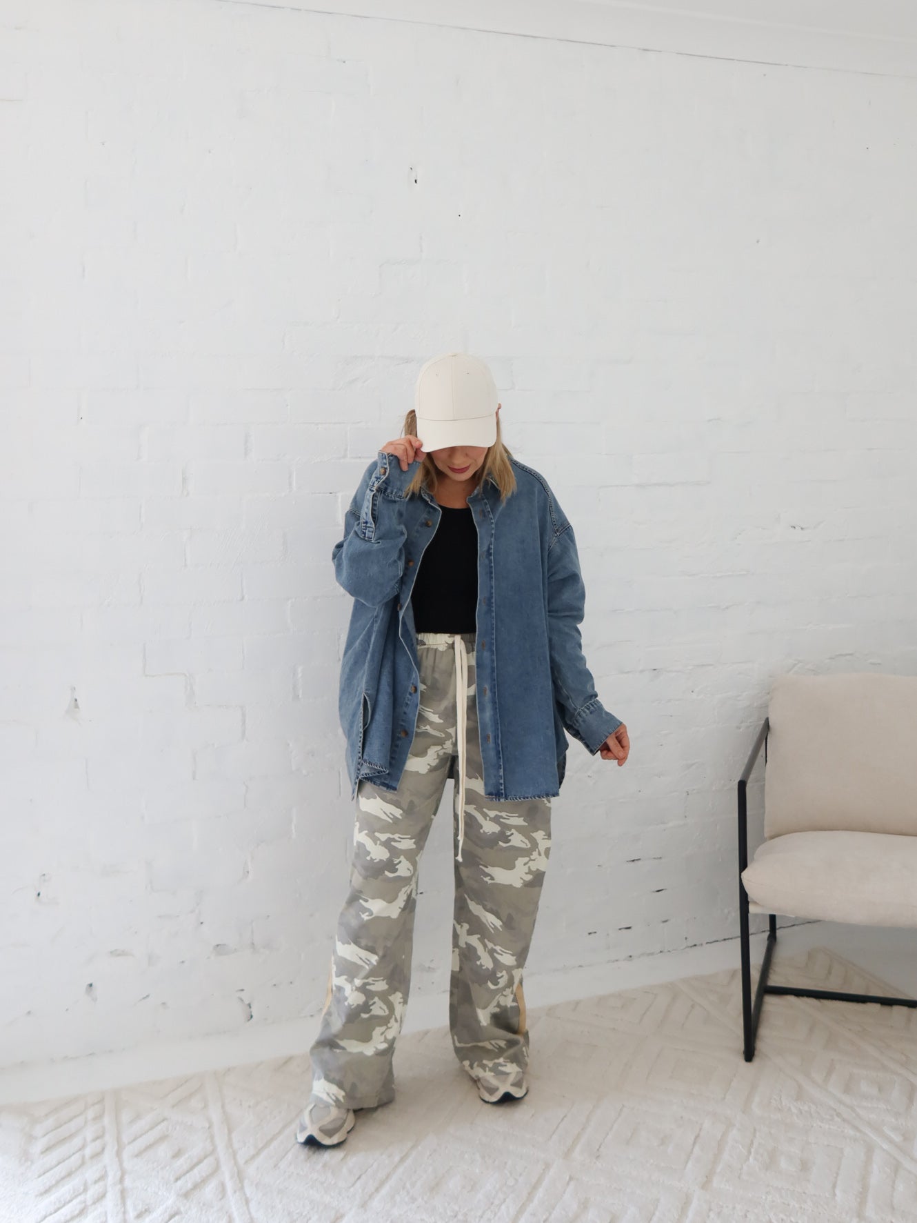 Royce Pant- Gold Stripe