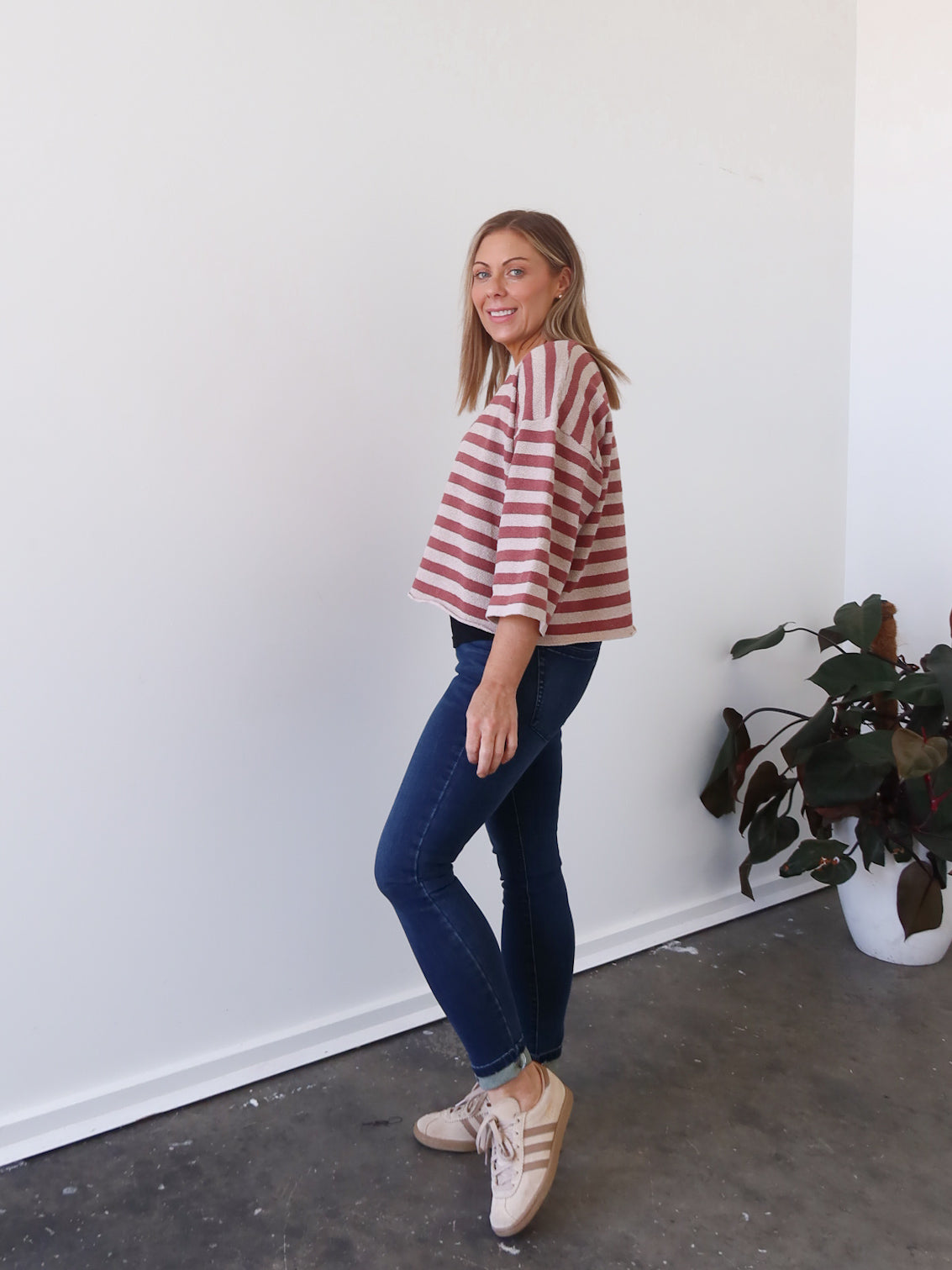 Allegra Knit - Rosewood