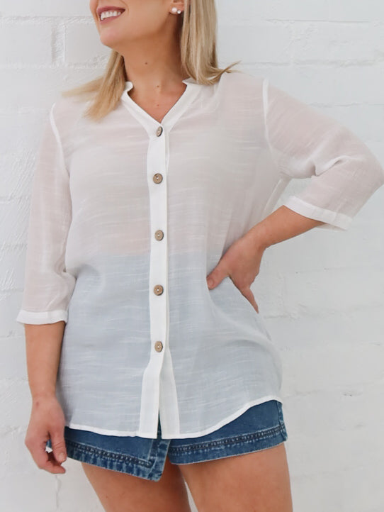 Kathryn Top - White