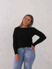 Lee Knit Top - Black