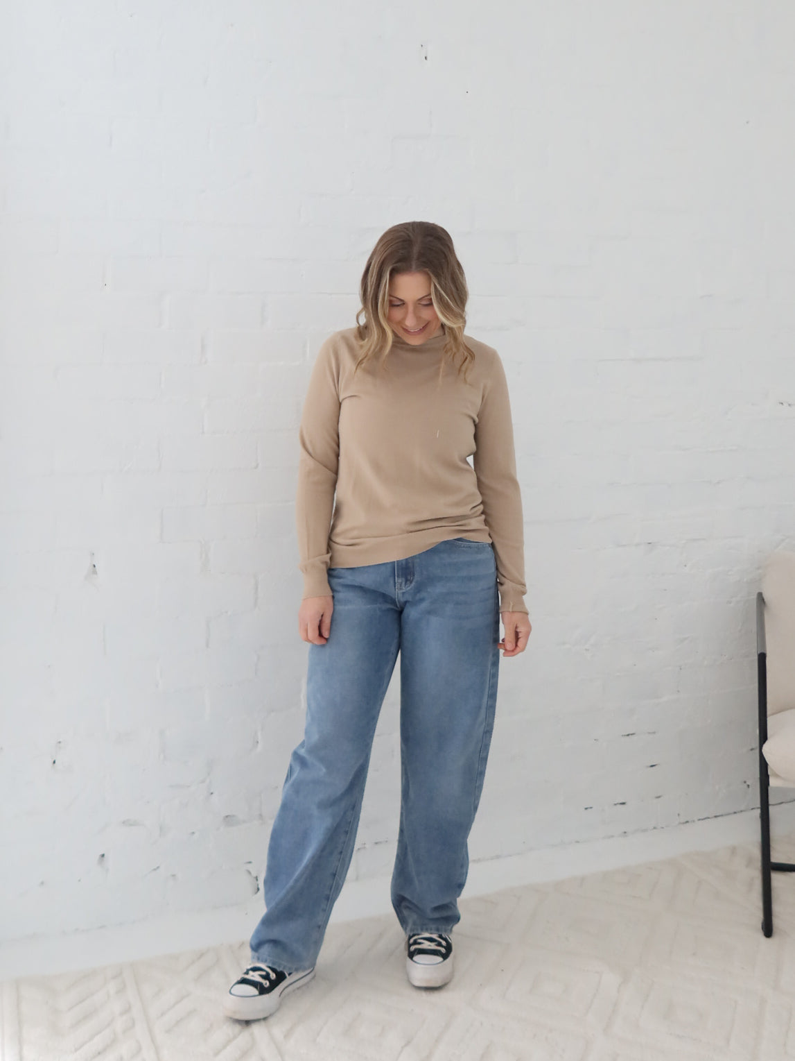 Robbie Knit Top - Mocha