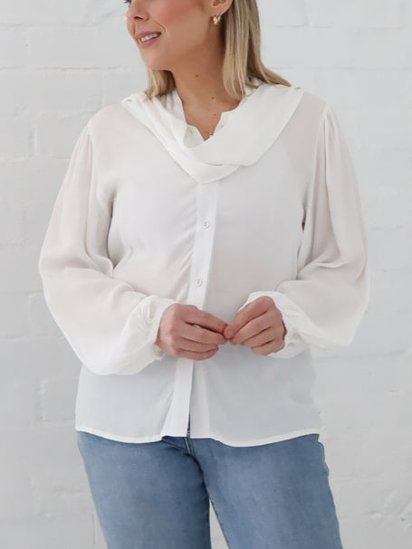 Morgan Blouse - White