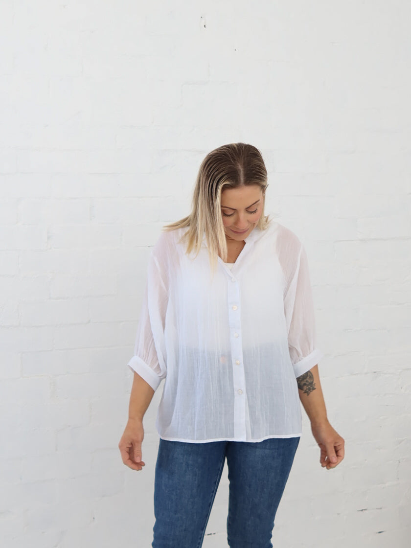 Mimi Blouse - White