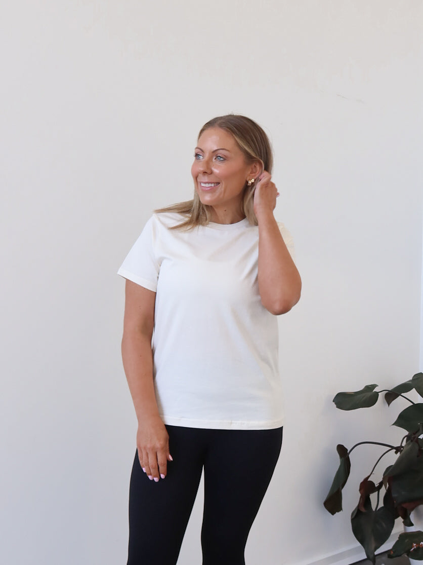 Jemima Tee - Ecru