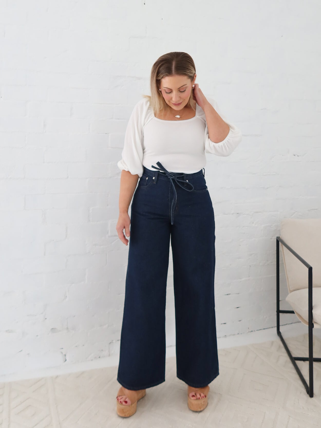 Hathaway Bodysuit - White