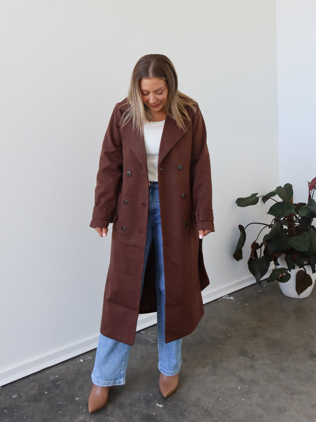Hardin Coat - Chocolate