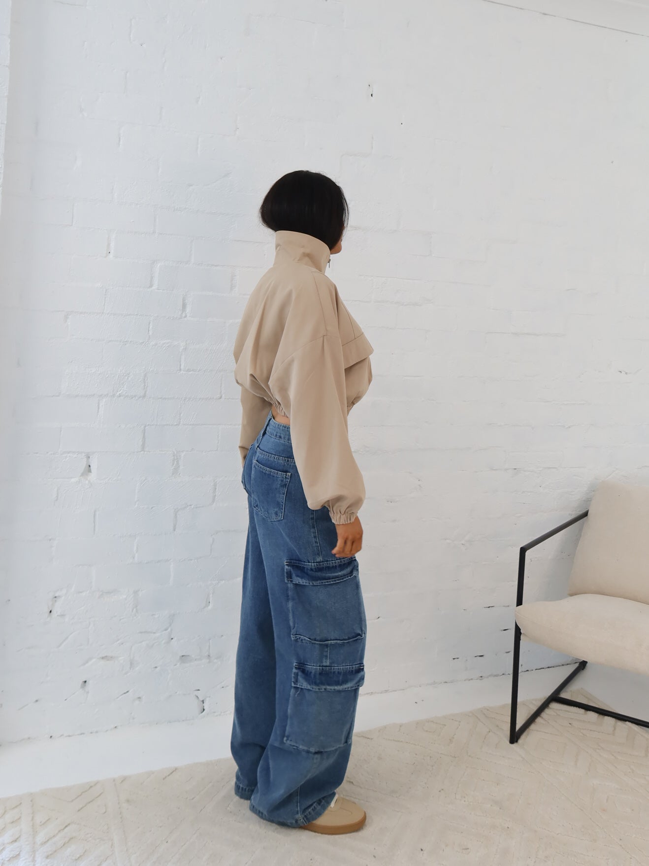 Shasta Bomber Jacket- Bone