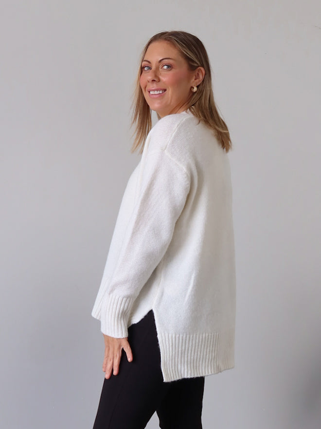 Hailey Knit - Vanilla