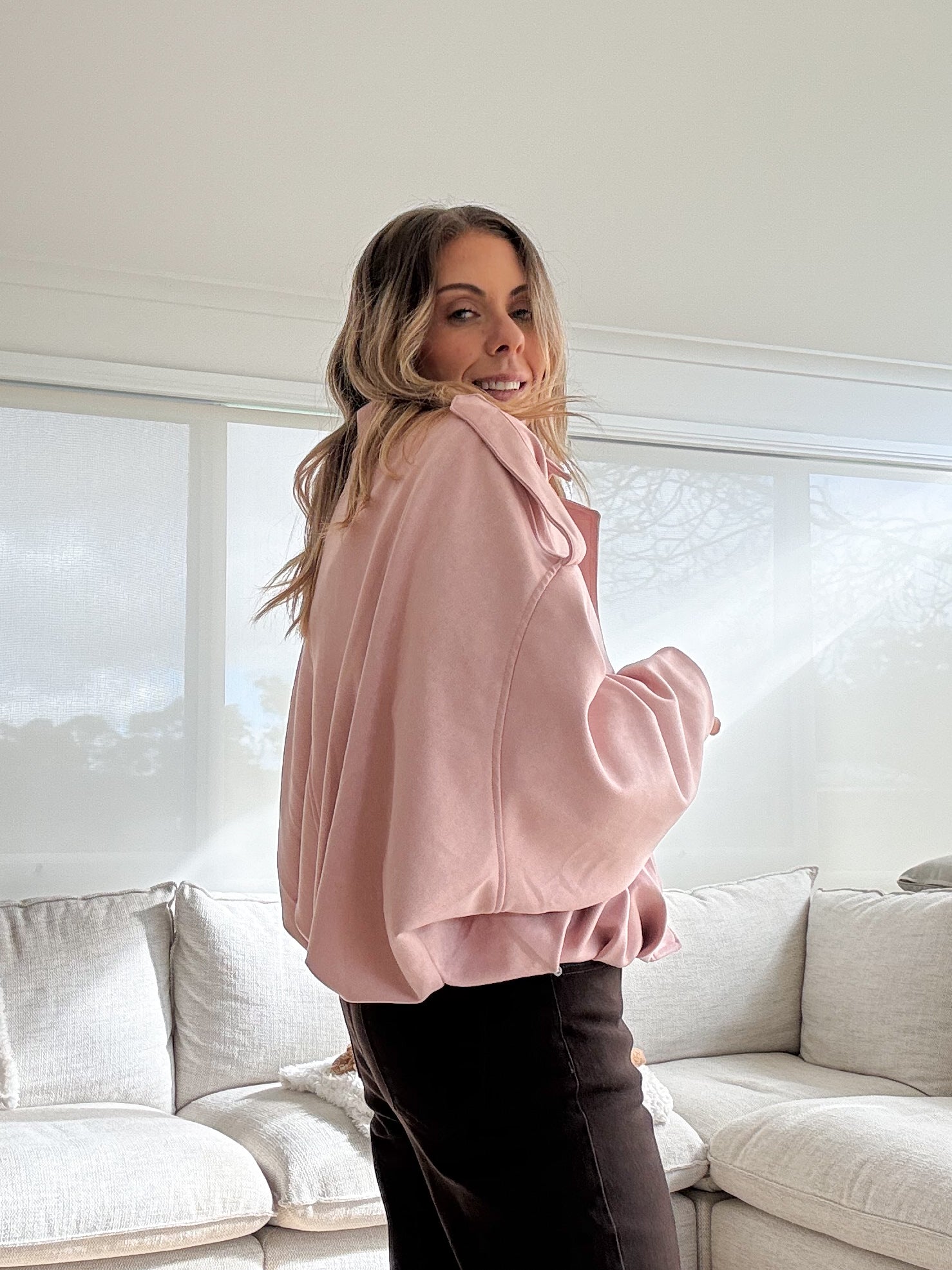 Hugo Jacket- Pink