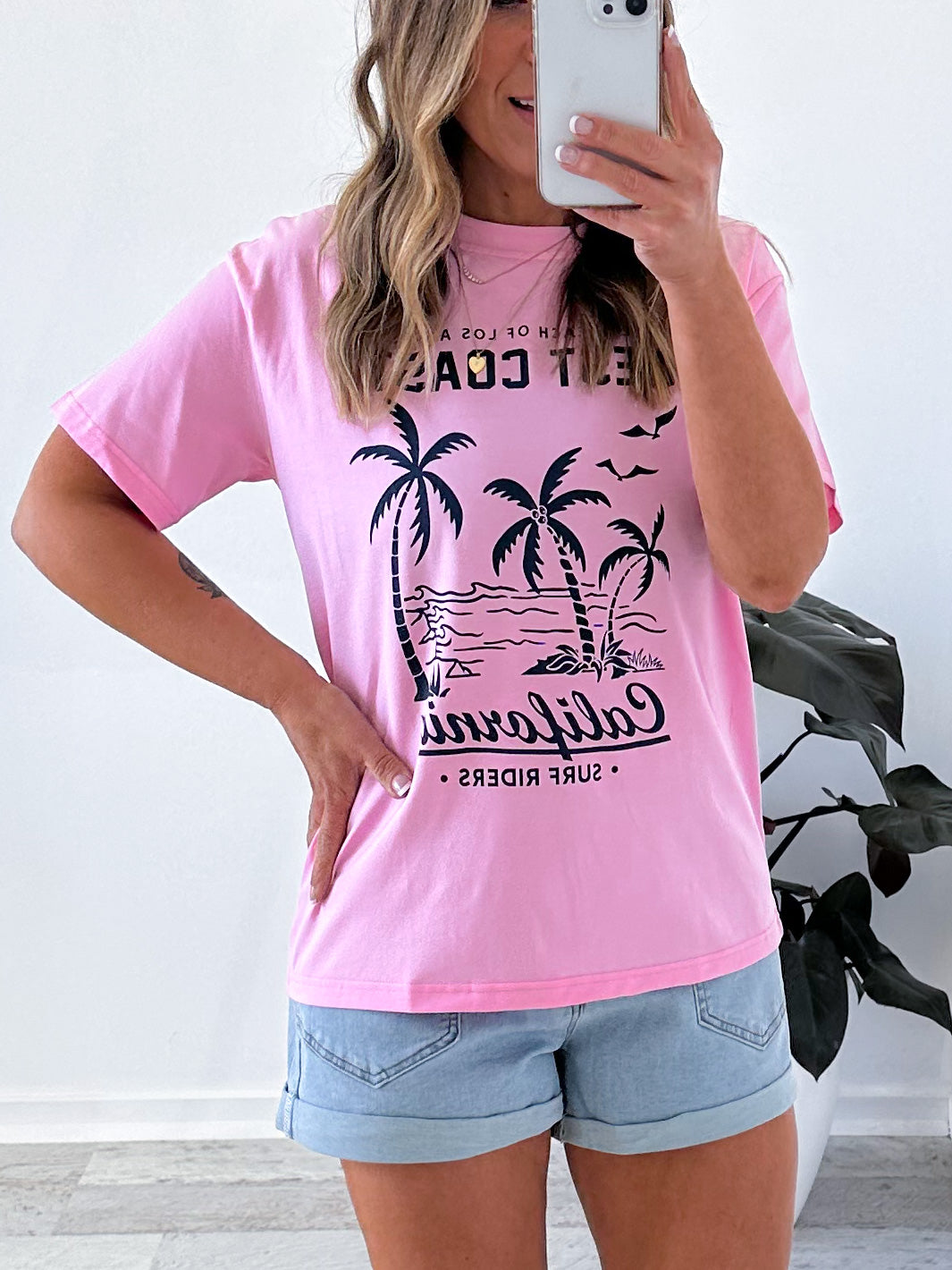 West Coast Tee - Pink