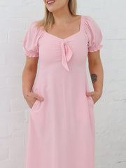 Estella Dress - Powder Pink