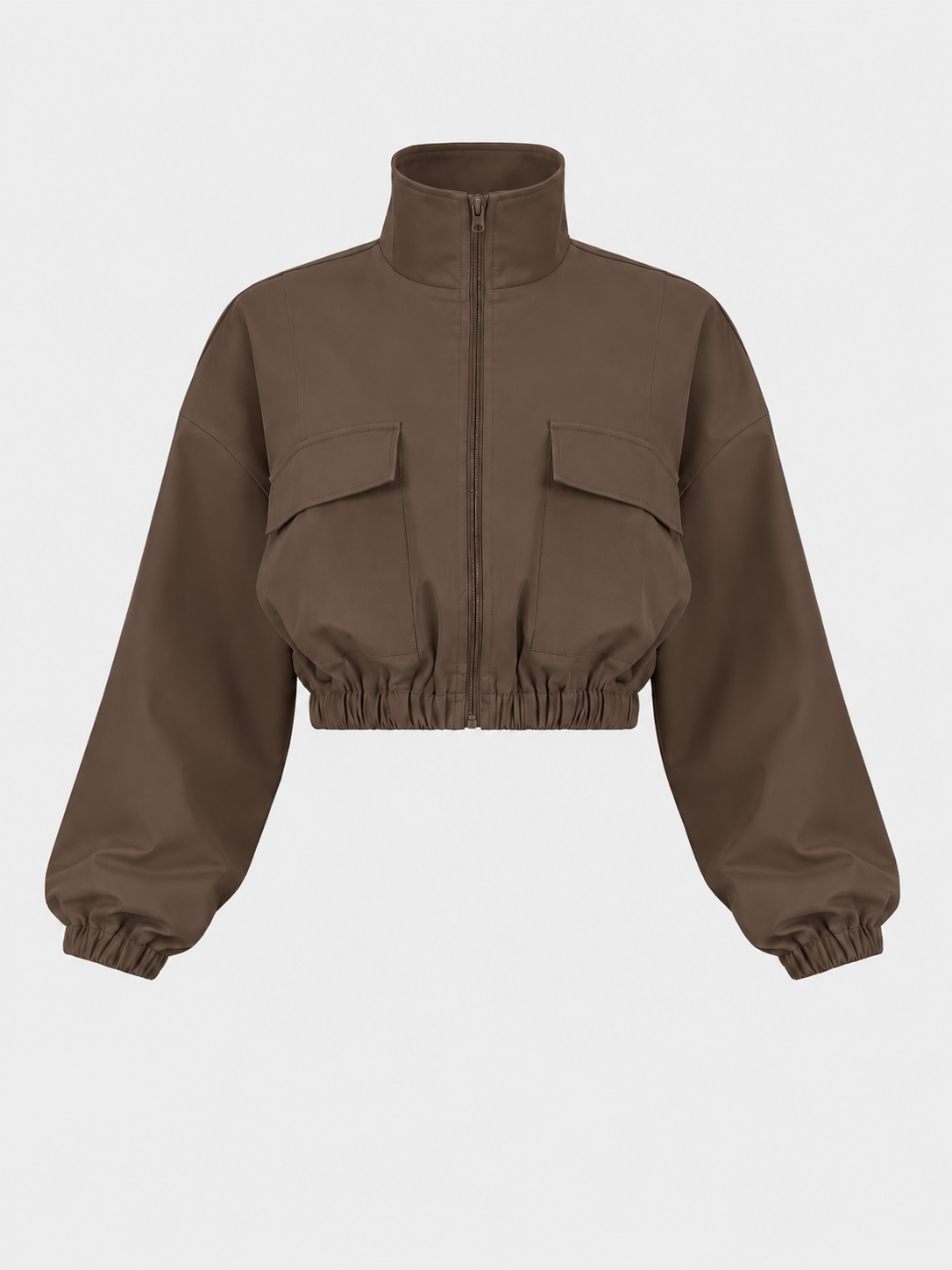 Shasha Bomber Jacket- Coffee