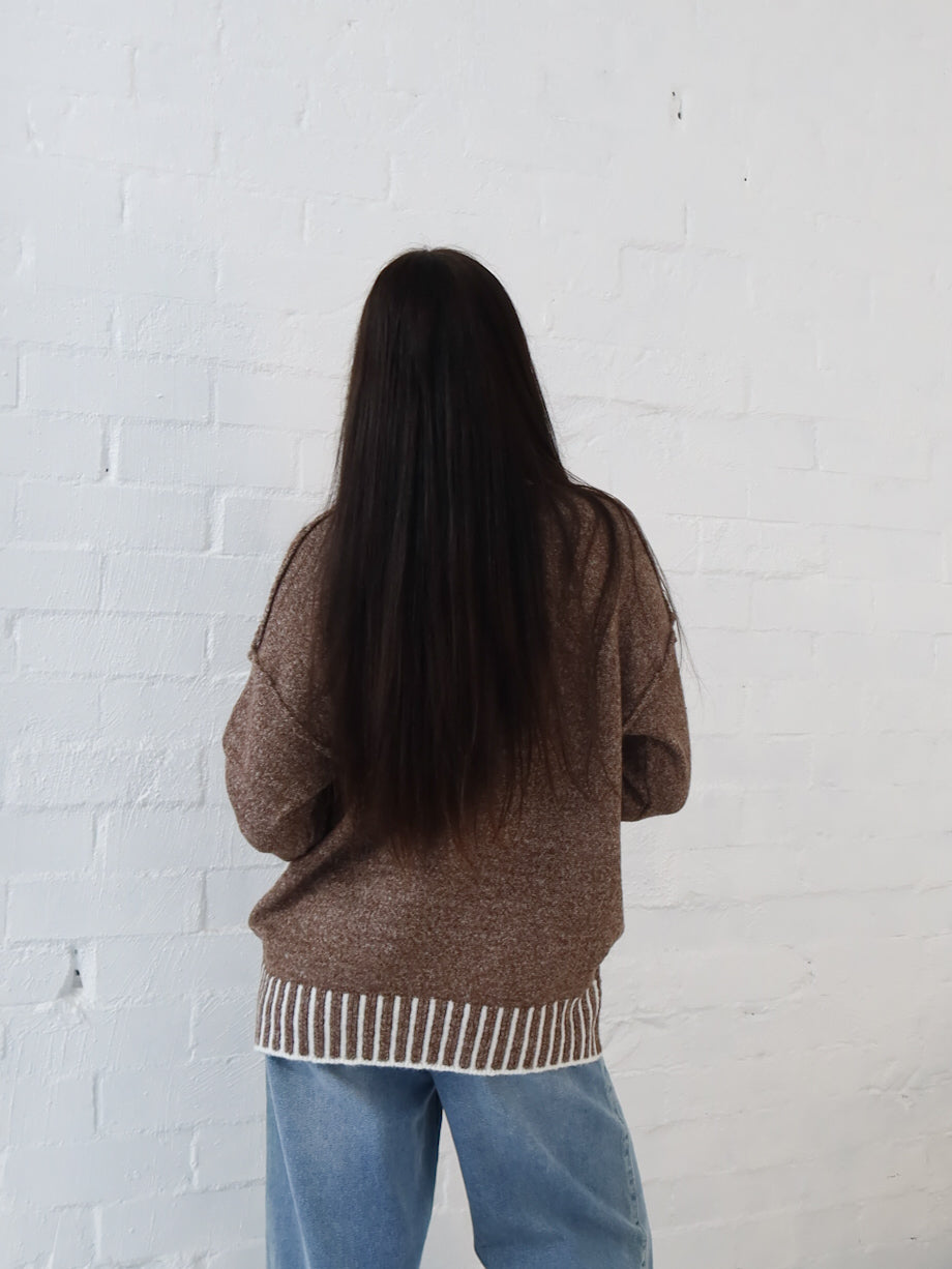 Felicity Knit - Chocolate