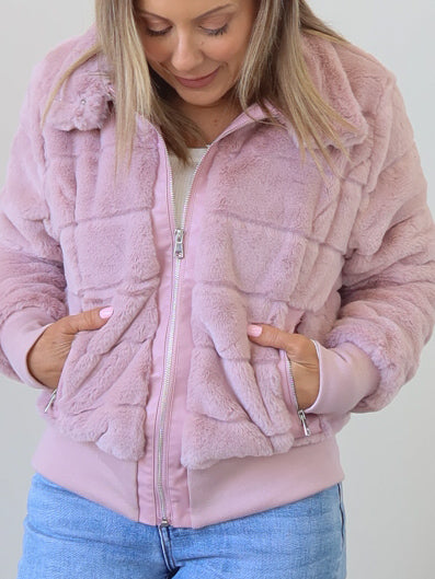 Macey Jacket - Blush