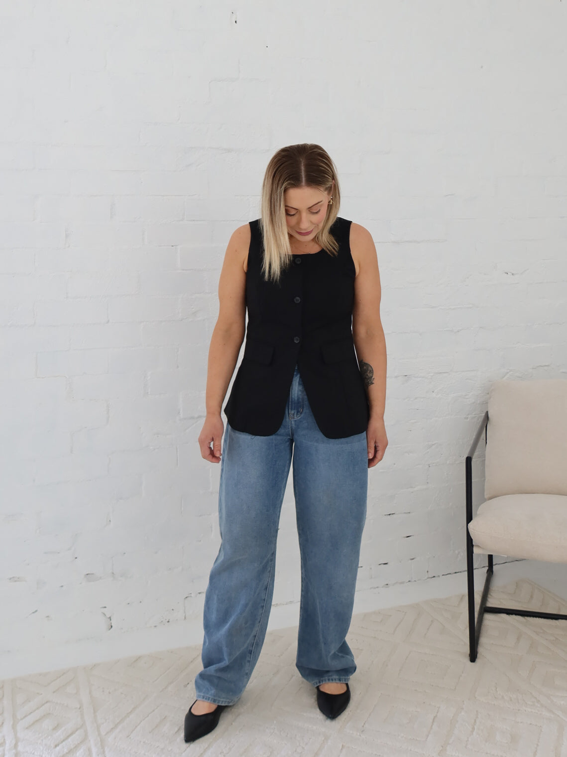 Atlas Barrel Jeans- Light