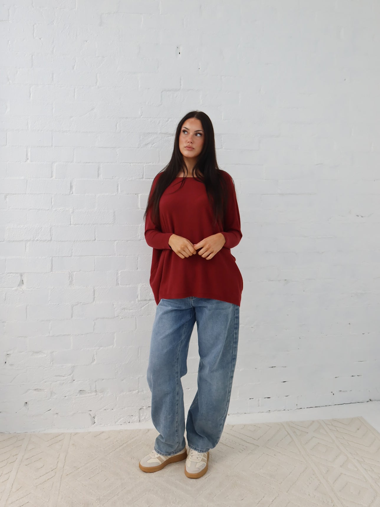 Scout Knit - Burgundy