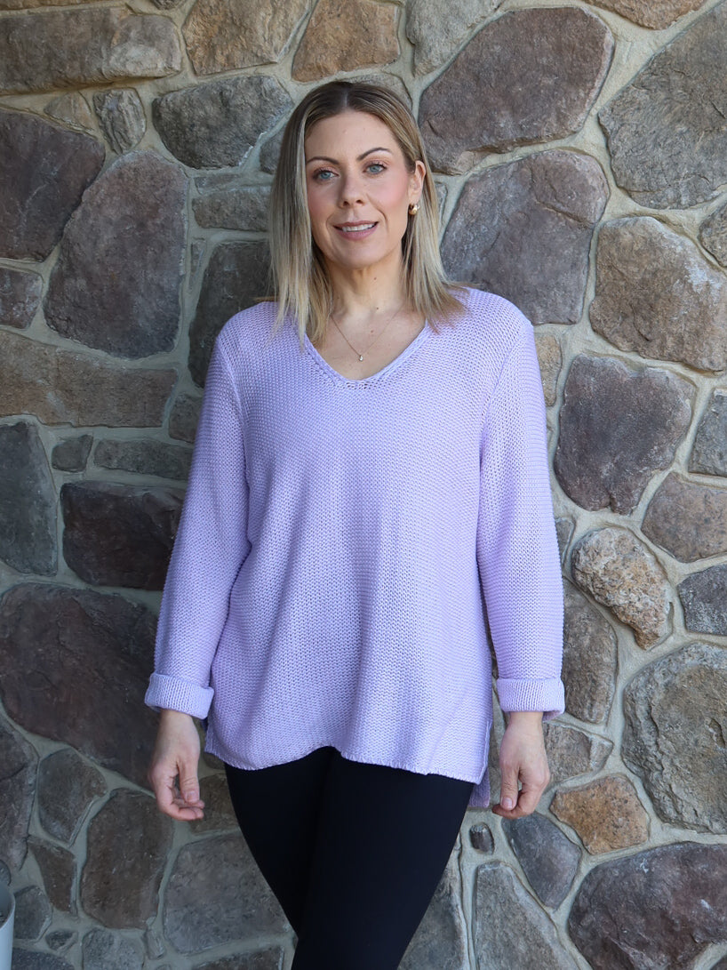 Sailah Knit - Lilac