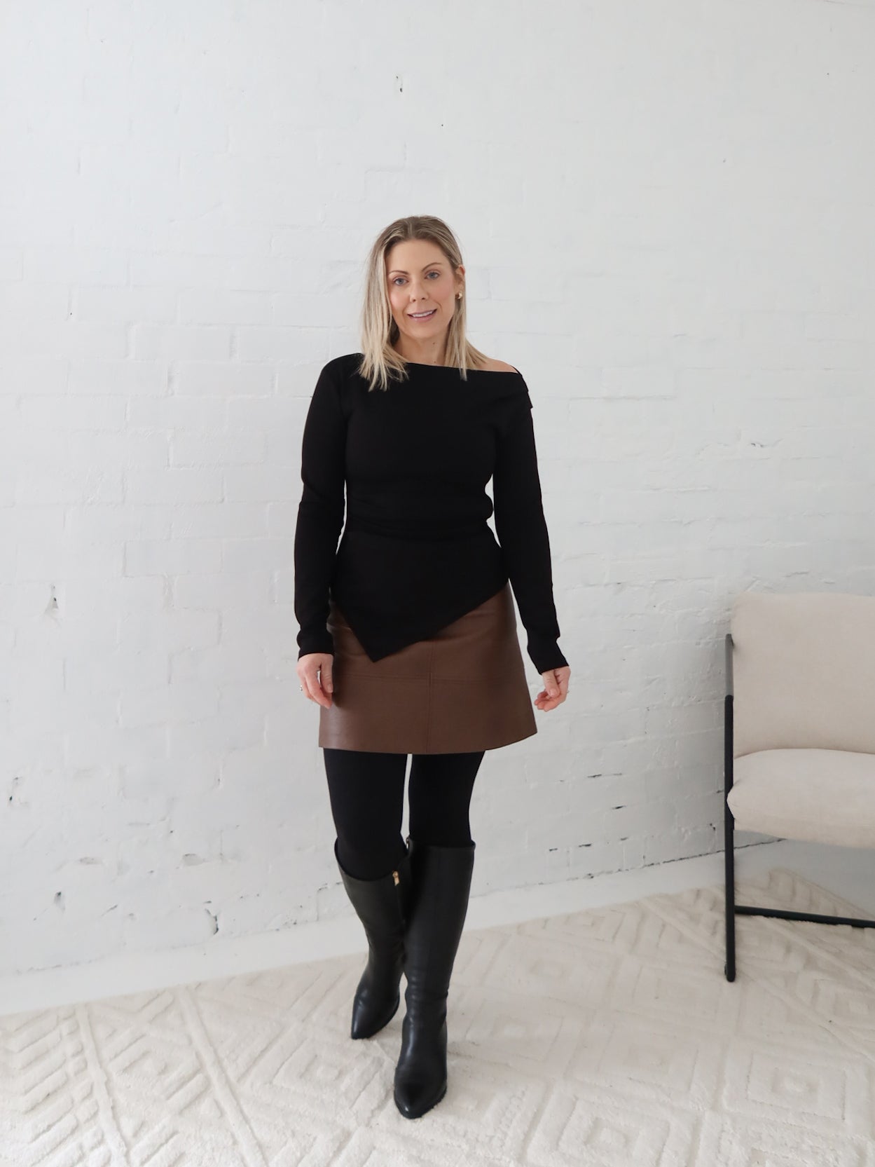 Yasmine Skirt - Brown