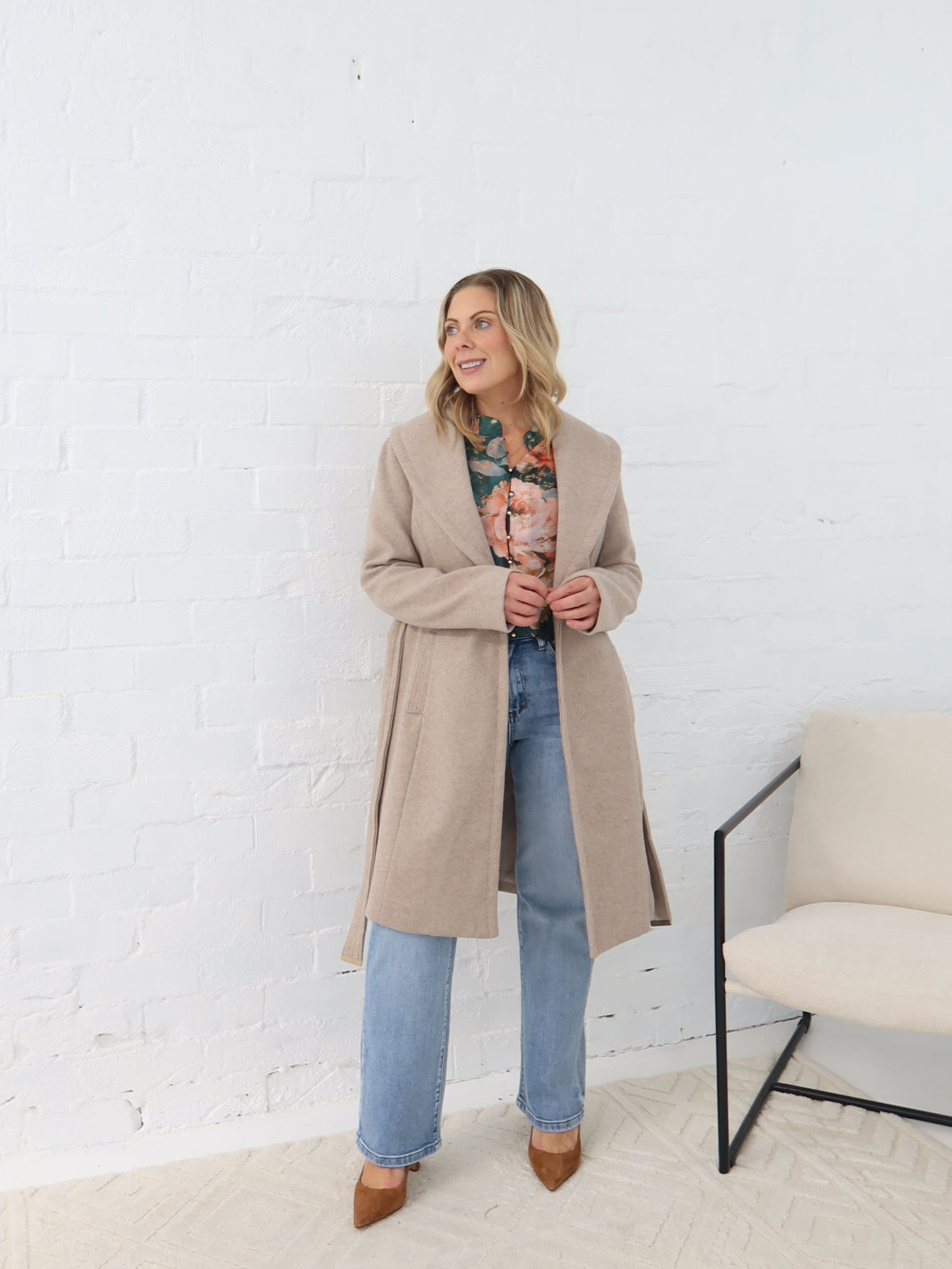 Harper Coat - Latte