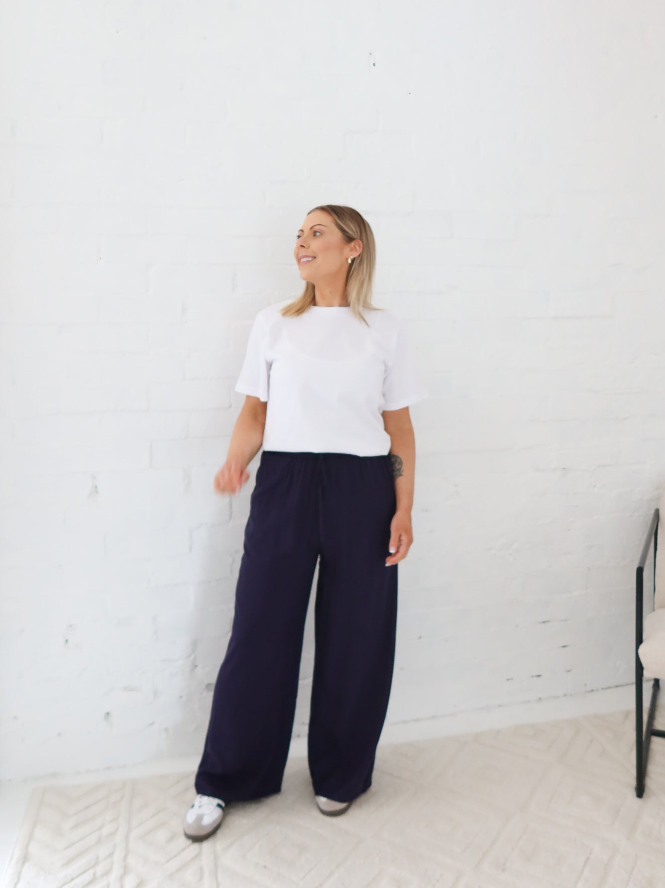 Leo Pants- Navy