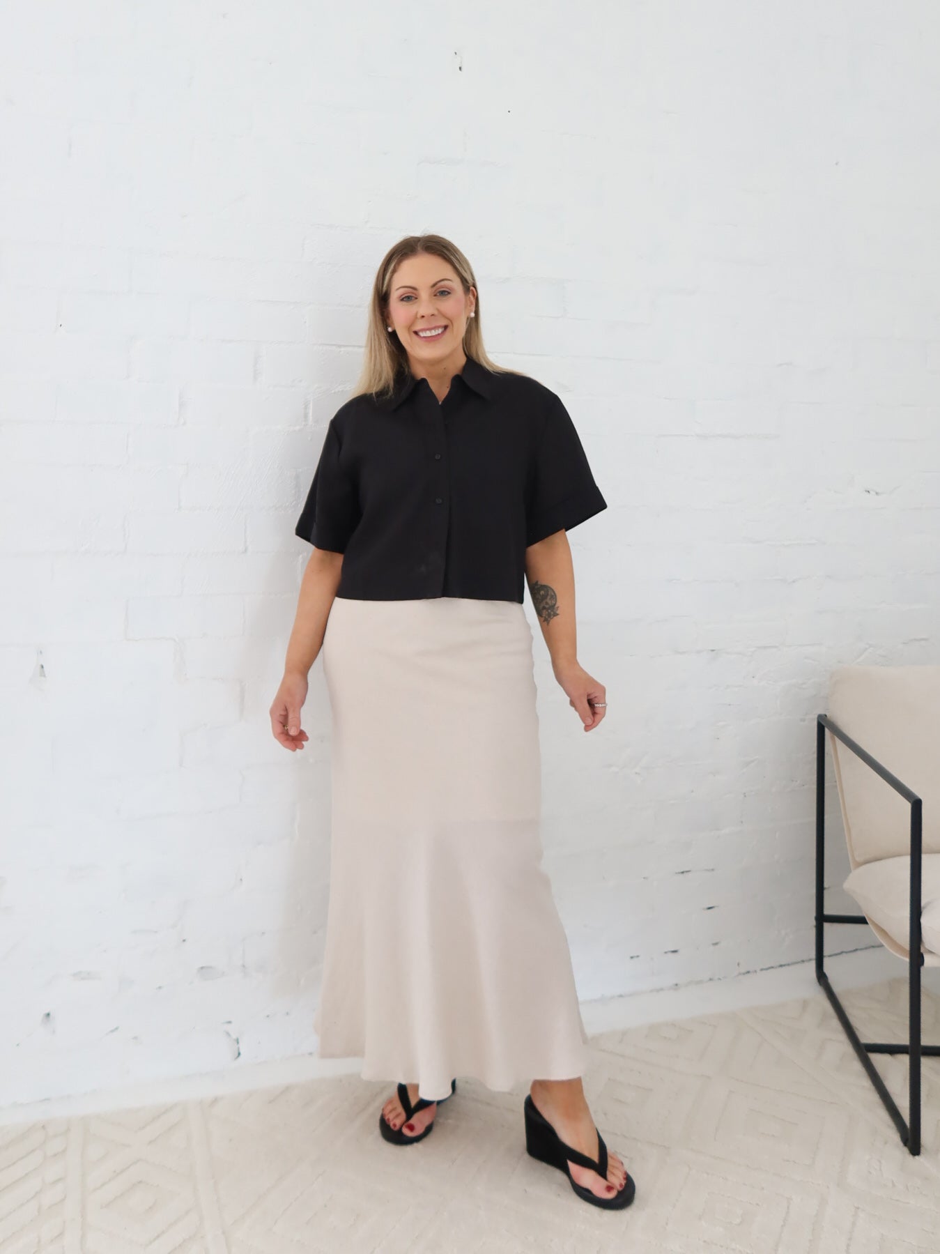 Niko Skirt - Stone