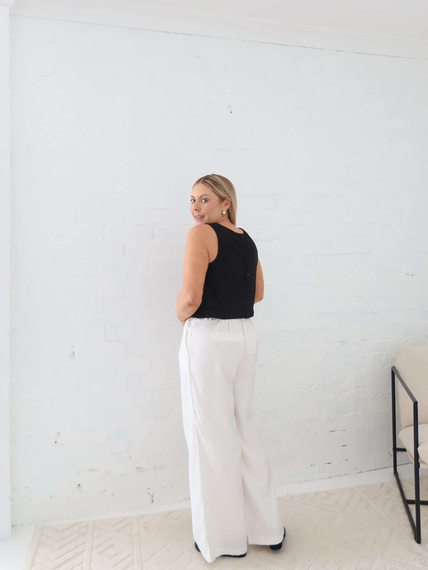 Reed Pants - White