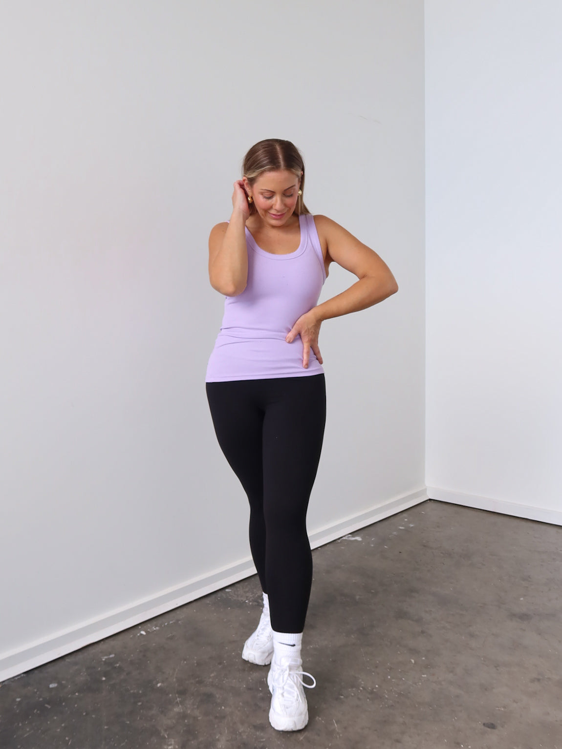 Charlee Tank - Lilac