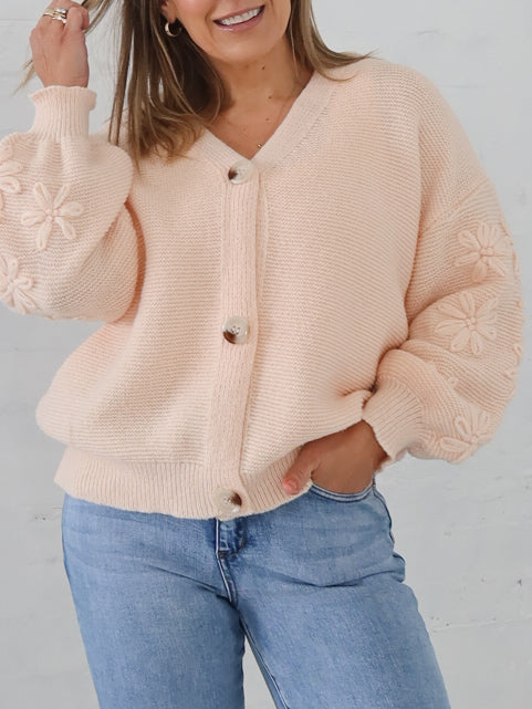 Isabelle Cardigan - Peach