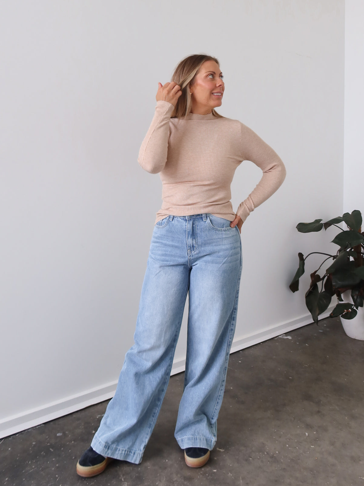 Amy Knit - Beige