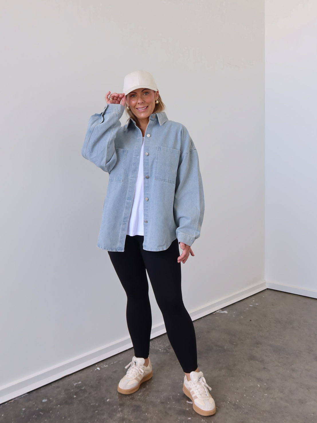 Danbury Shacket - Blue