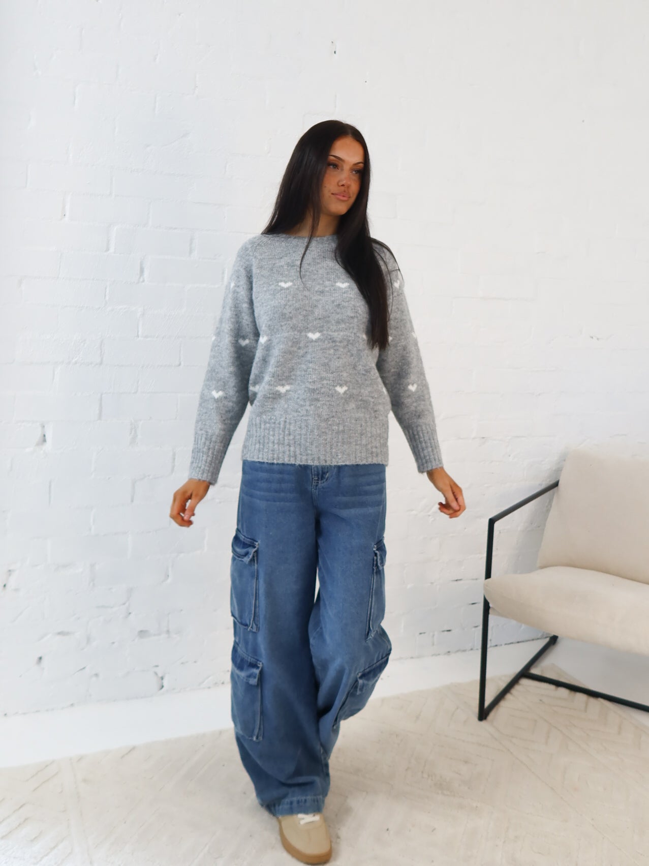 Juliette Knit- Grey