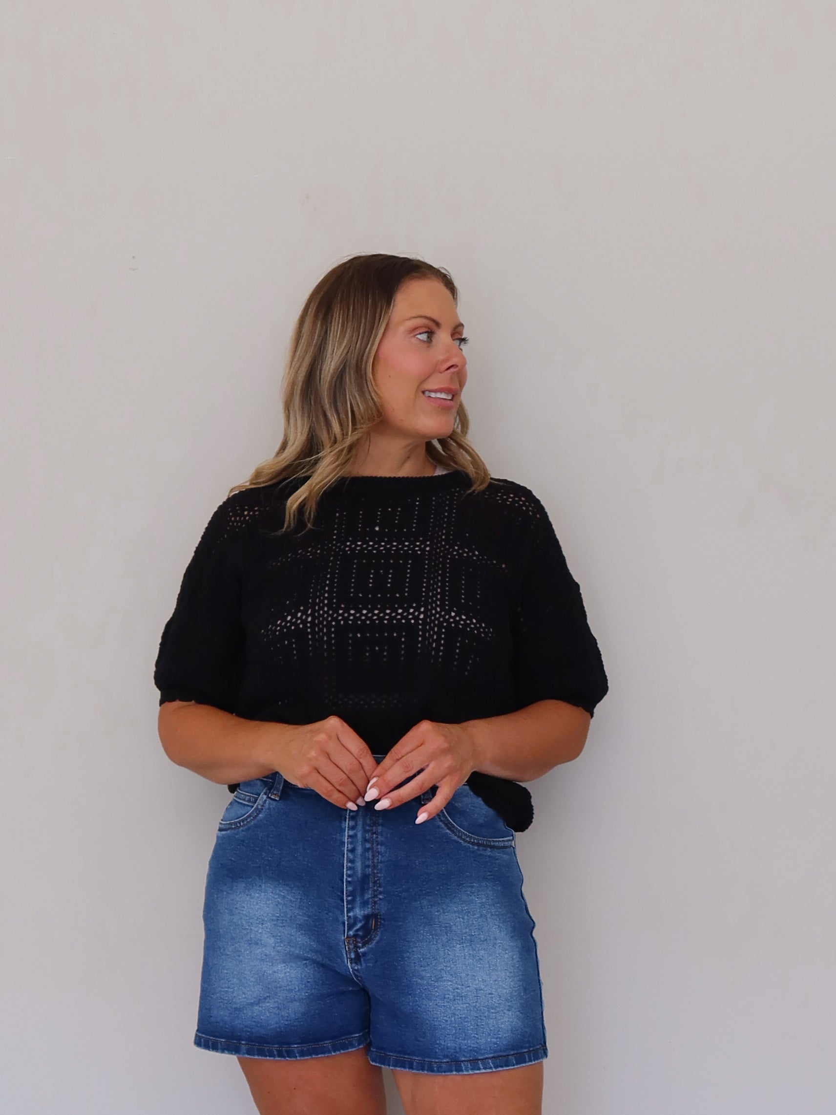 Jude Denim Short- Dark Blue