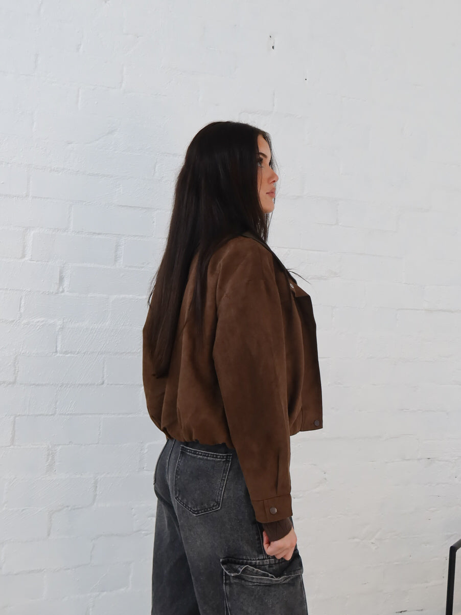 Flint Jacket- Chocolate