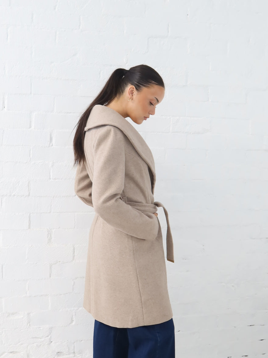 Harper Coat - Latte
