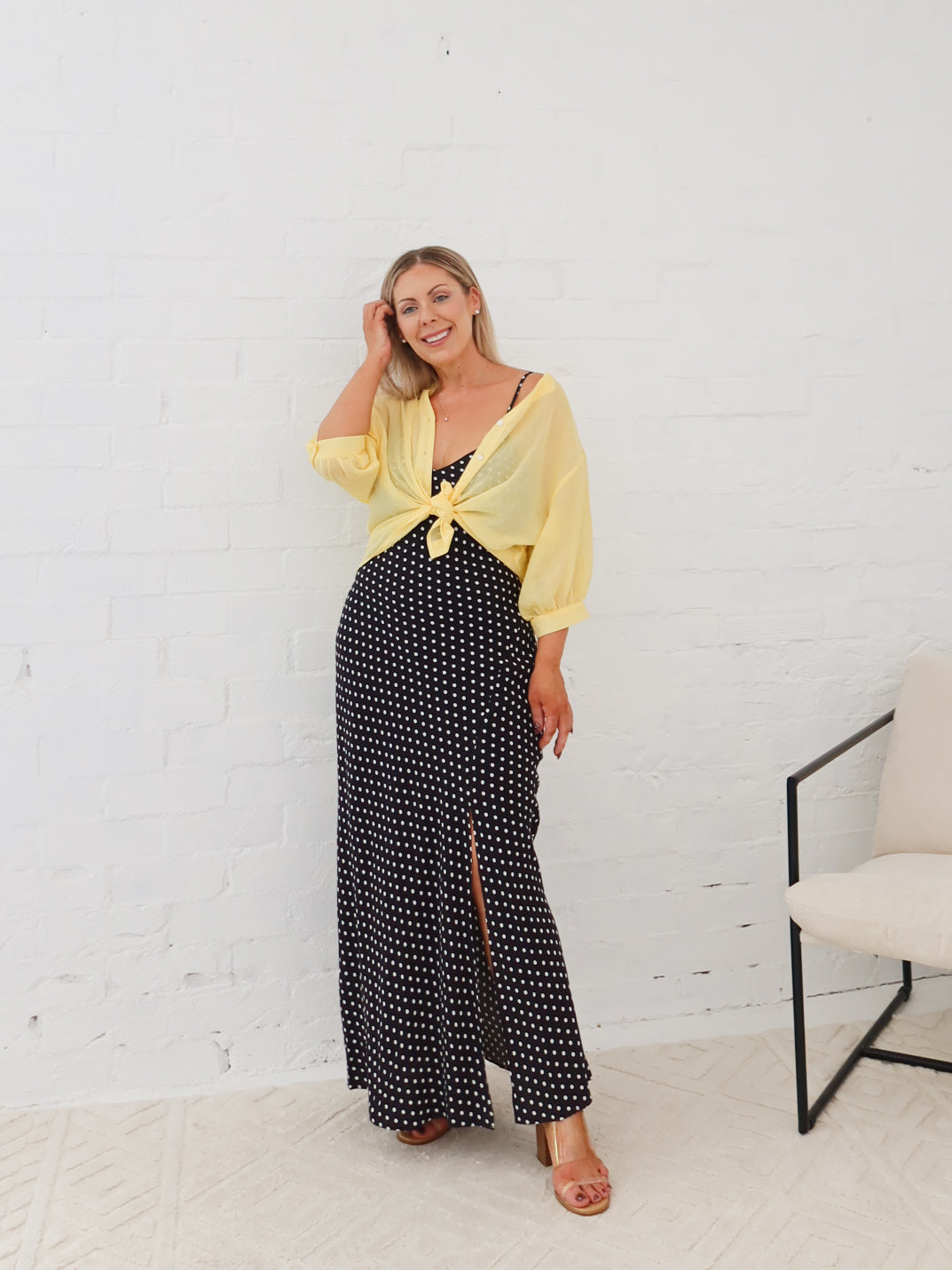 Mimi Blouse - Sunflower Lemon