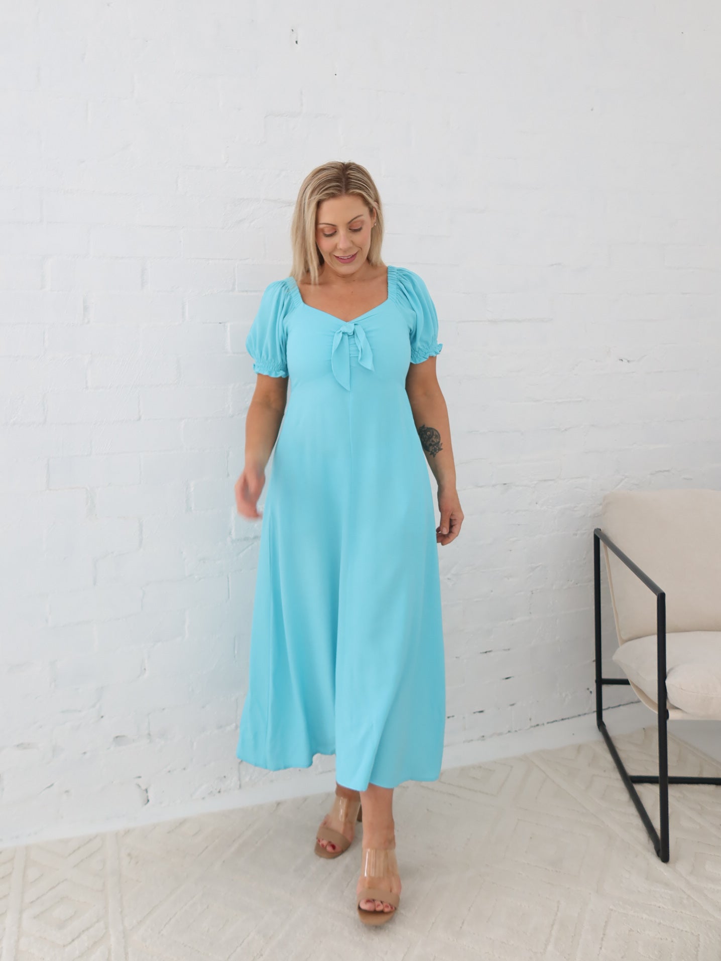 Estella Dress - Blue