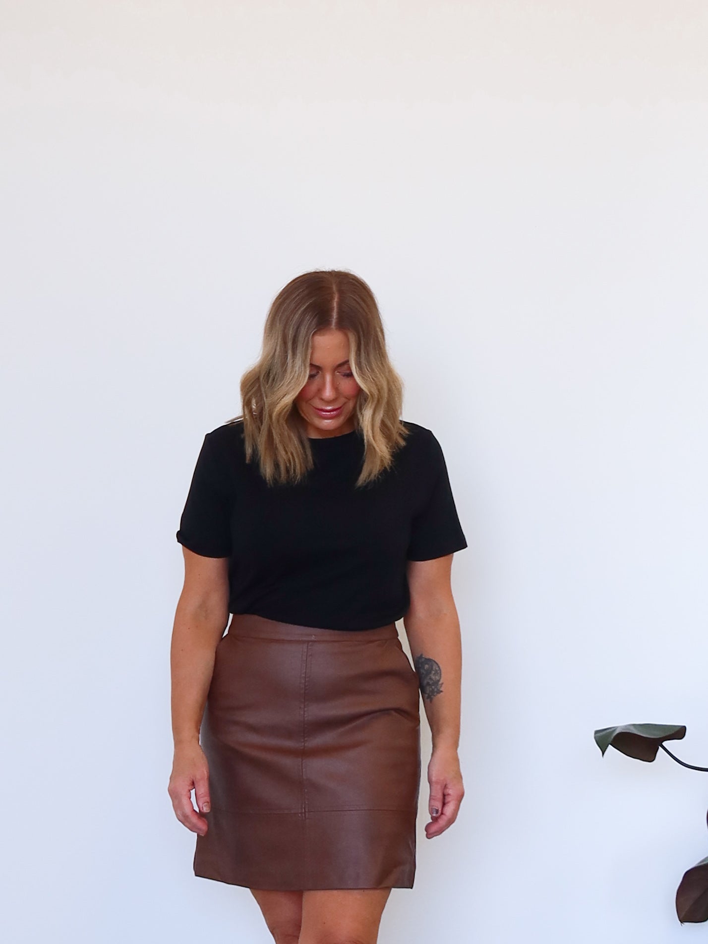 Yasmine Skirt - Brown