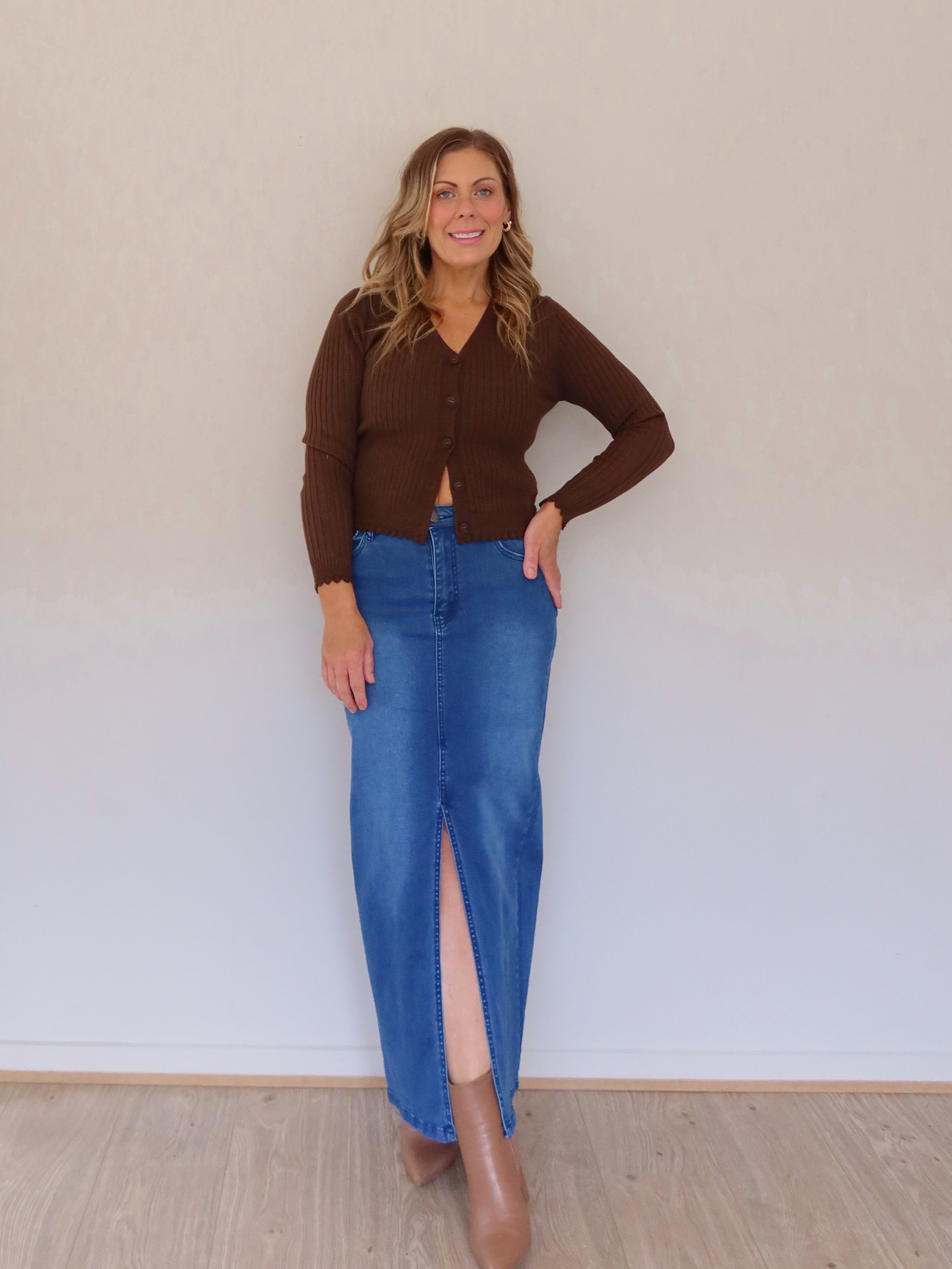 Ramsay Skirt - Dark Blue