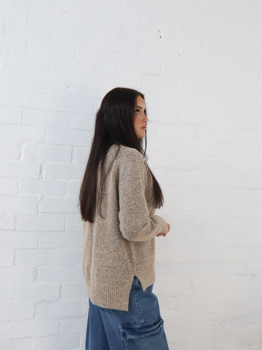 Ryder Knit- Beige