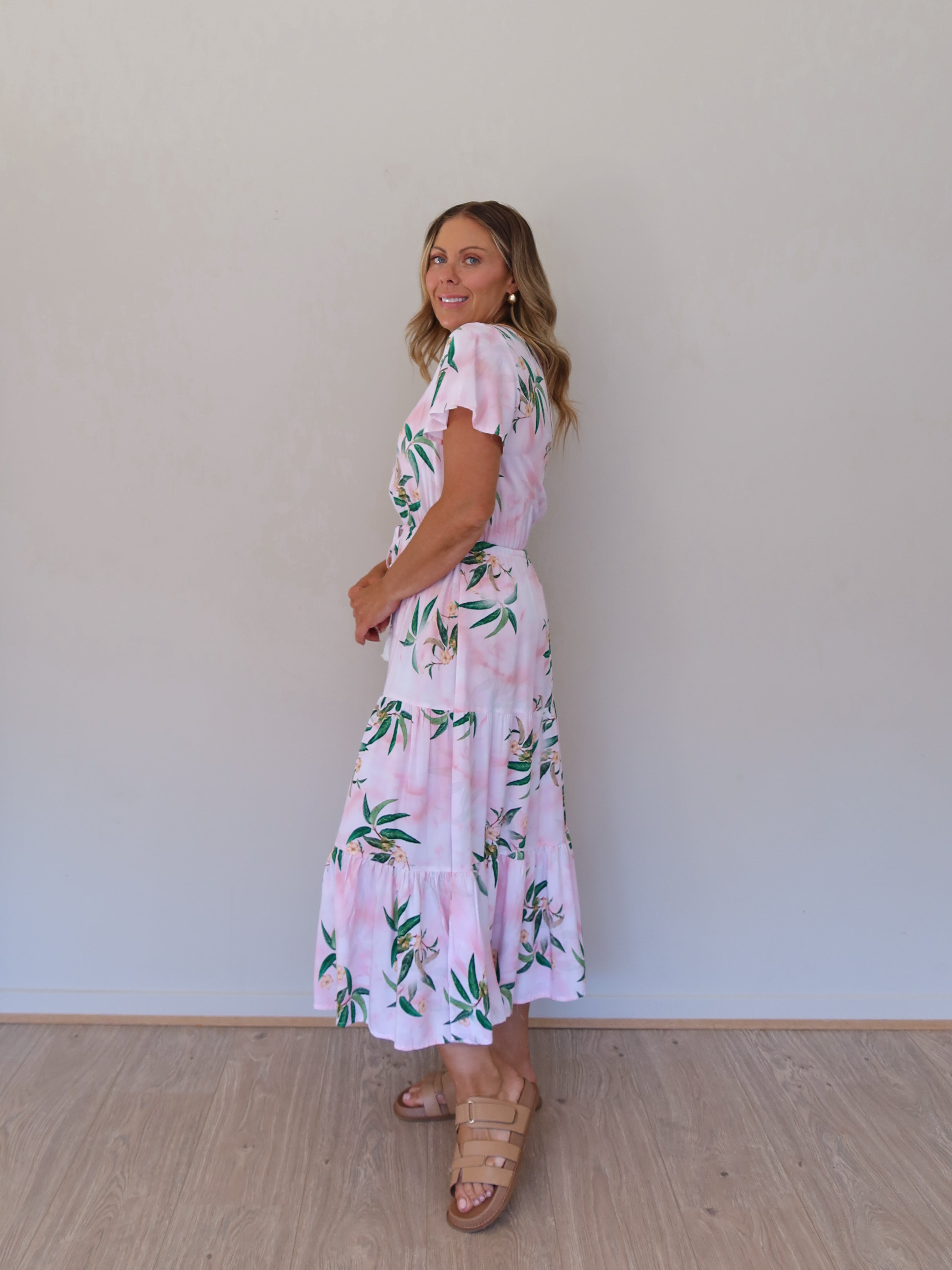 Longreach Dress - Pink