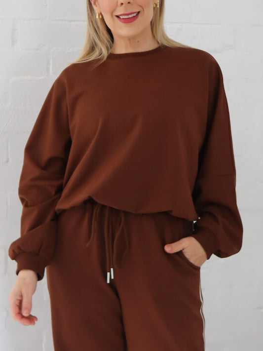 Sullivan Sweatshirt - Chocolate