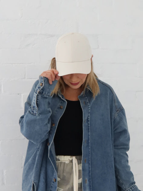 Icon Cap - Ecru