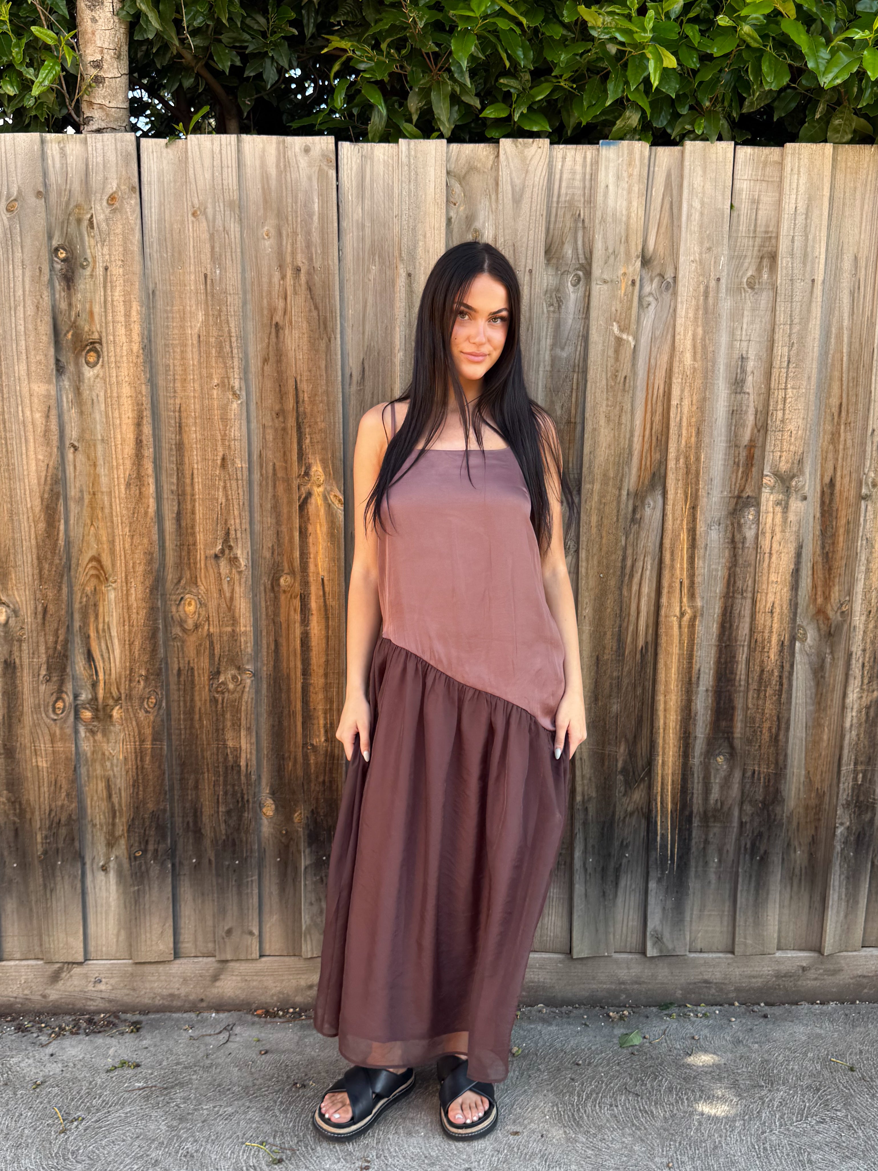 Chelsea Dress- Chocolate