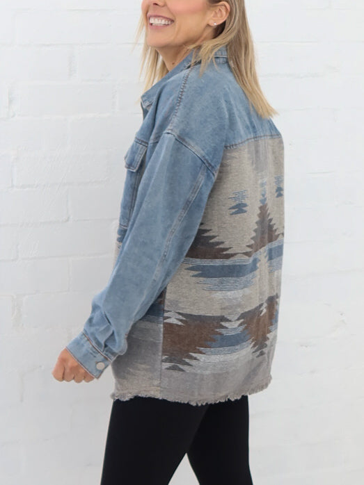 Ari Denim Shacket