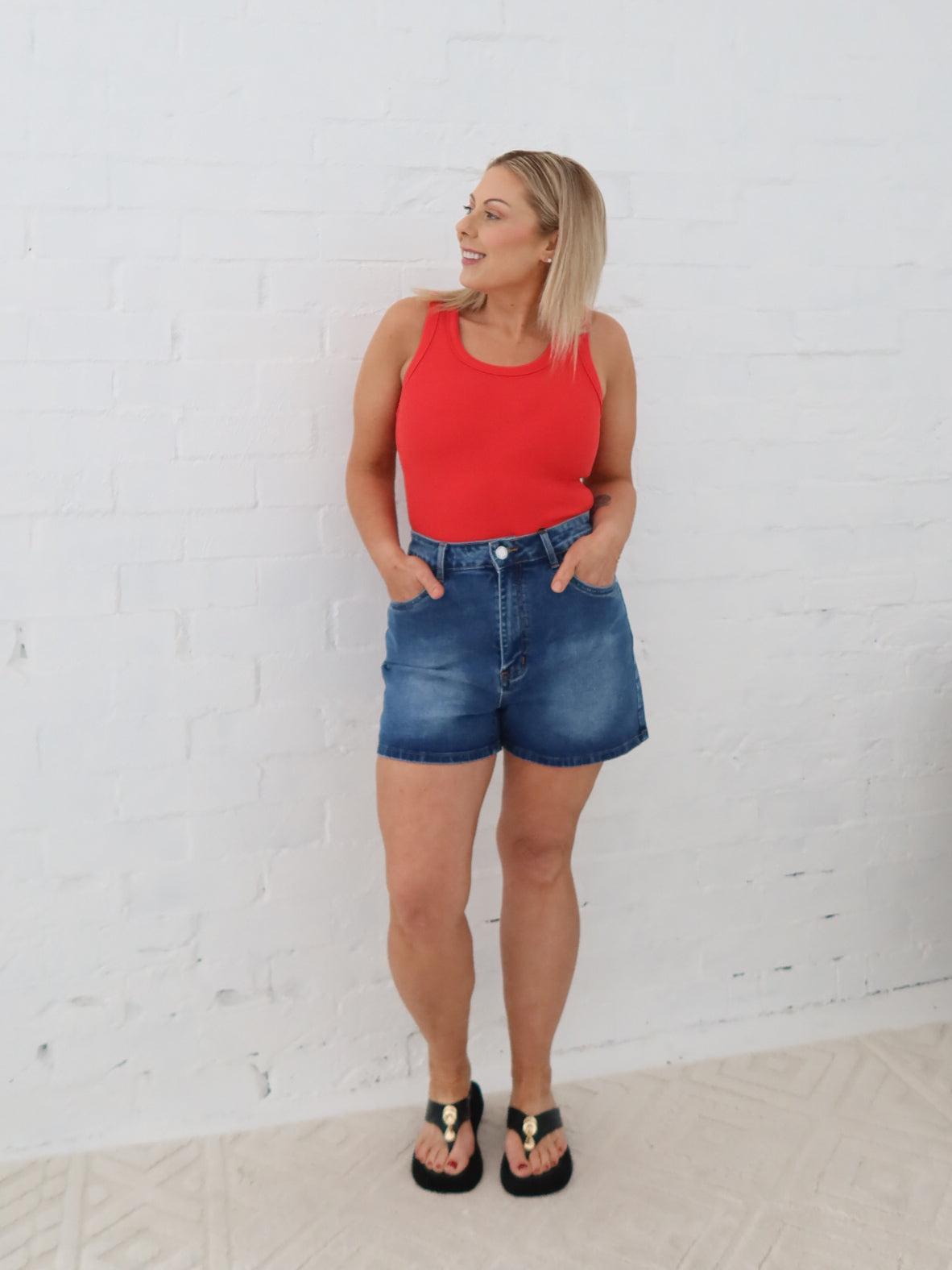 Jude Denim Short- Dark Blue